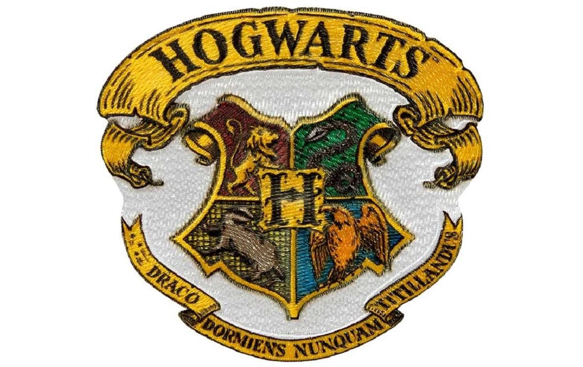 Monoquick Aufbügelbild Midi Harry Potter Hogwarts Wappen