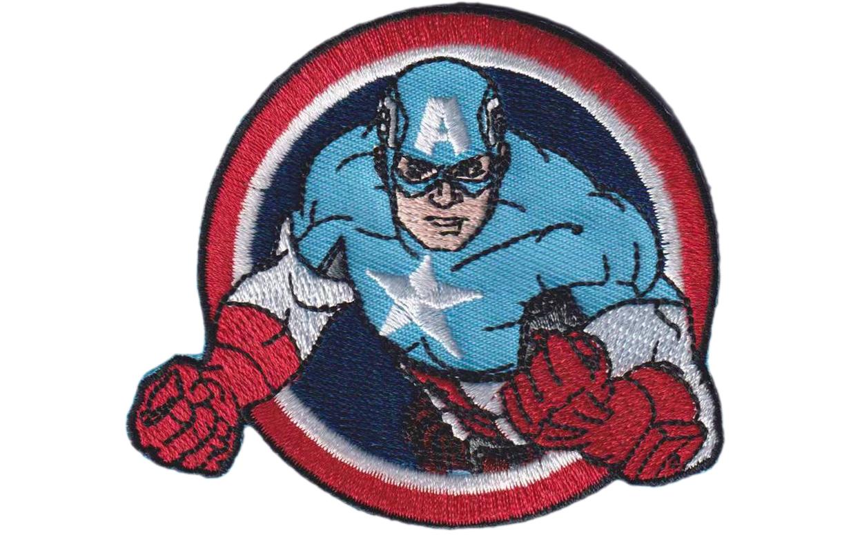 Monoquick Aufbügelbild Midi Avengers Captain America