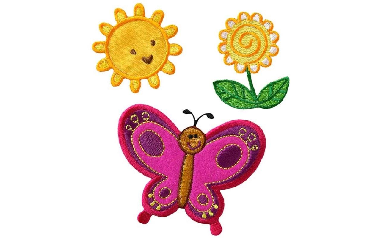 Monoquick Aufbügelbild Basic Create "Sommerwiese"