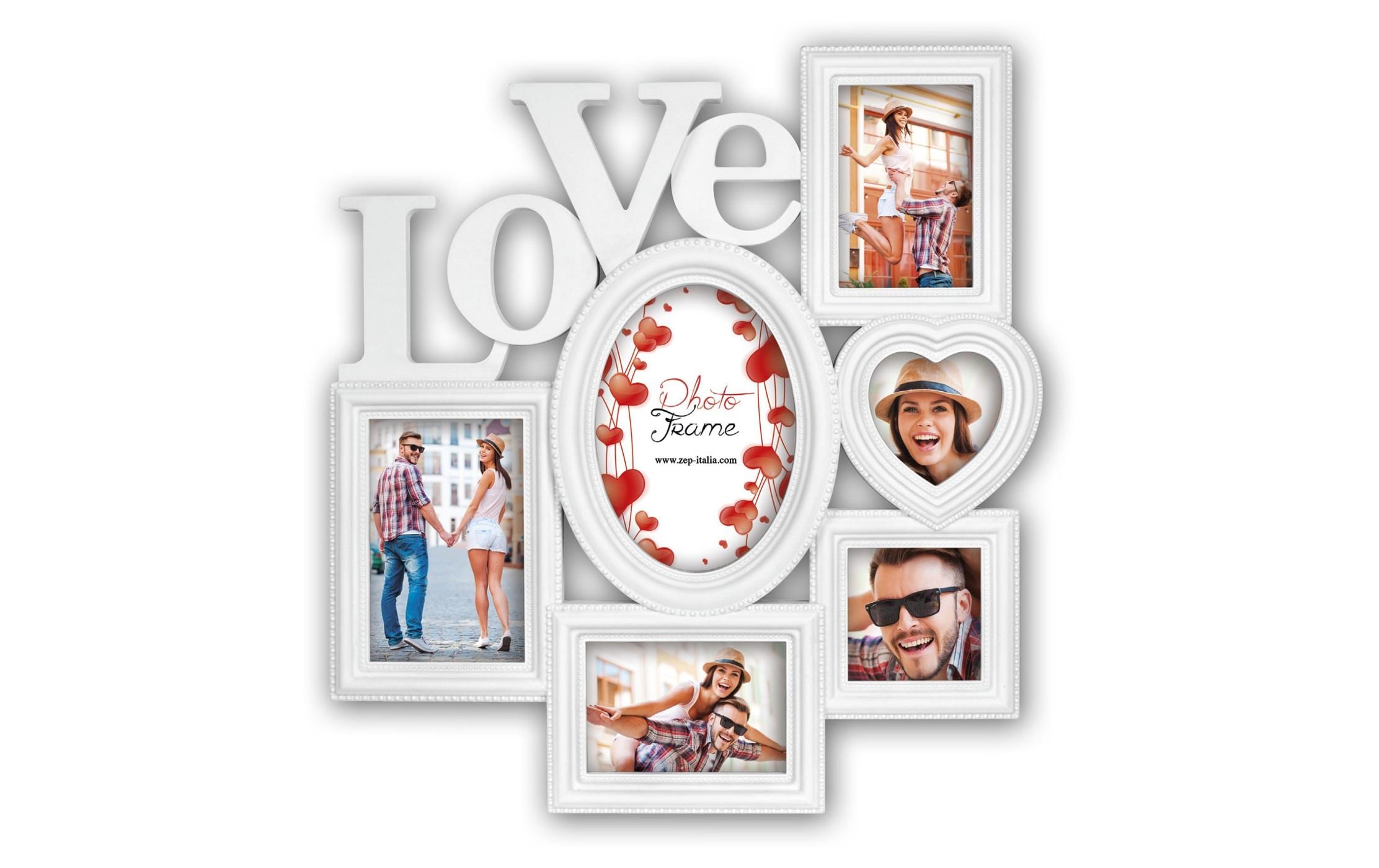 Zep Bilderrahmen Badalona Love Rahmenformat: 40x44x2.5cm, Kunststoff