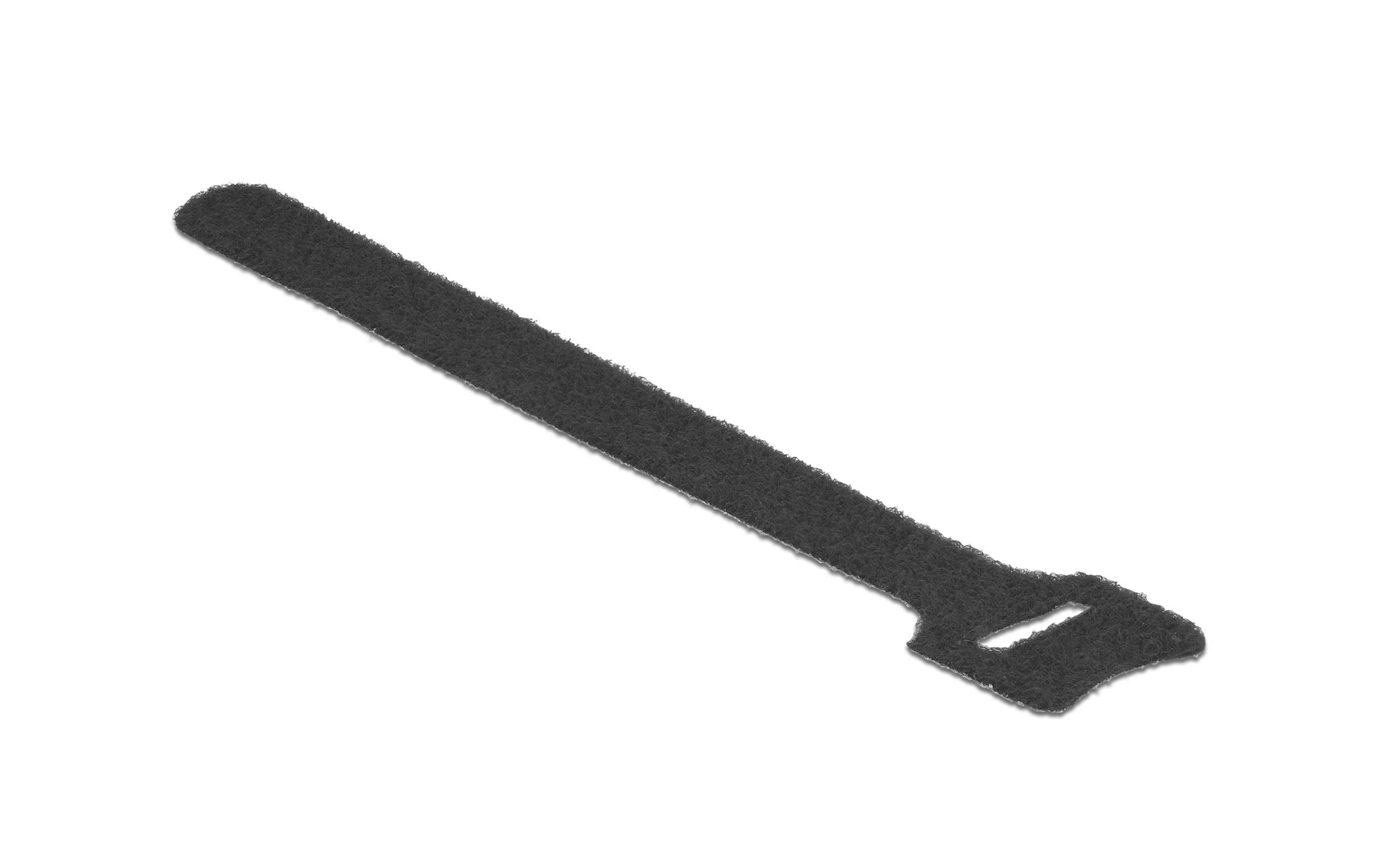 Delock Klett-Kabelbinder L:150 x B:12mm 10 Stück, schwarz