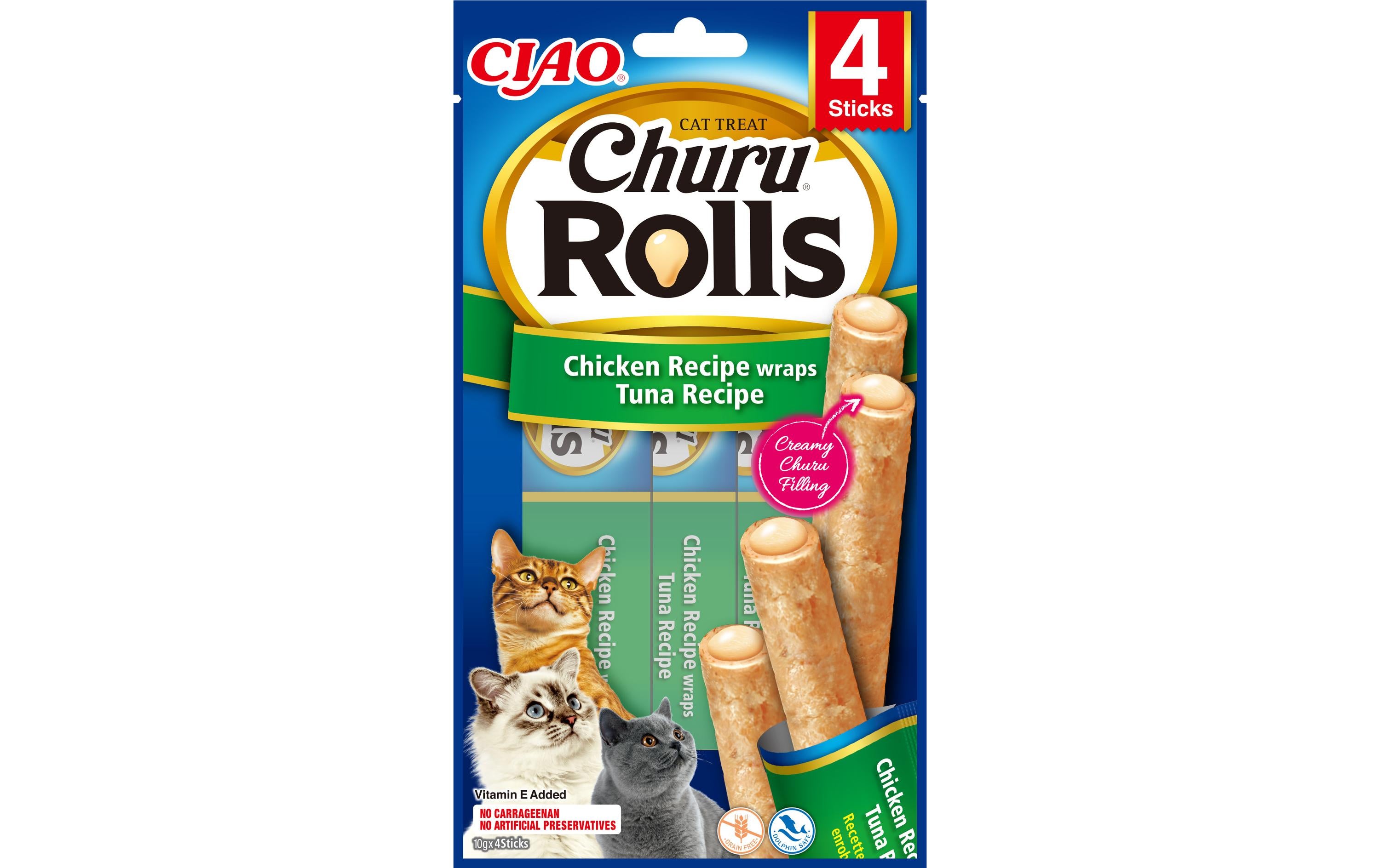 Ciao Churu Rolls Thunfisch & Huhn 4 x 10g