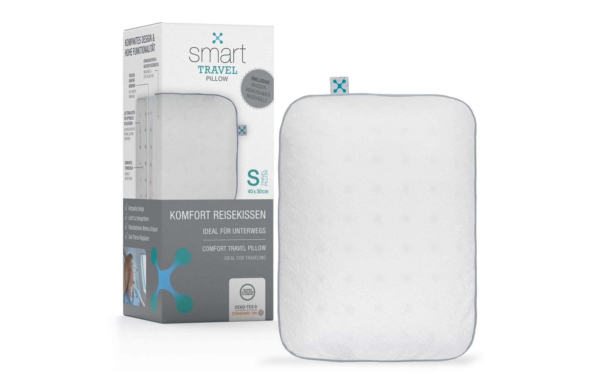 Smart Sleep smart Travel Pillow Grösse: Small, Härtegrad: Mittelweich