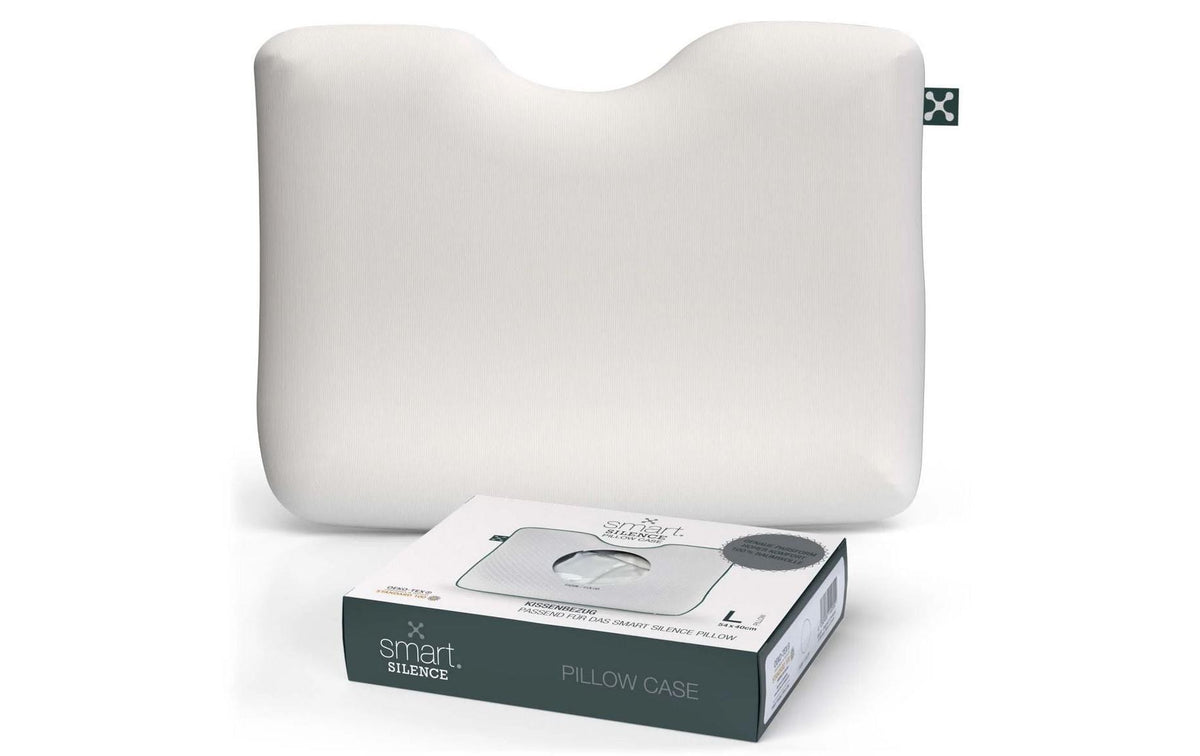 Smartsleep Kopfkissenbezug Silence L 54 x 40 x 12 cm, Weiss