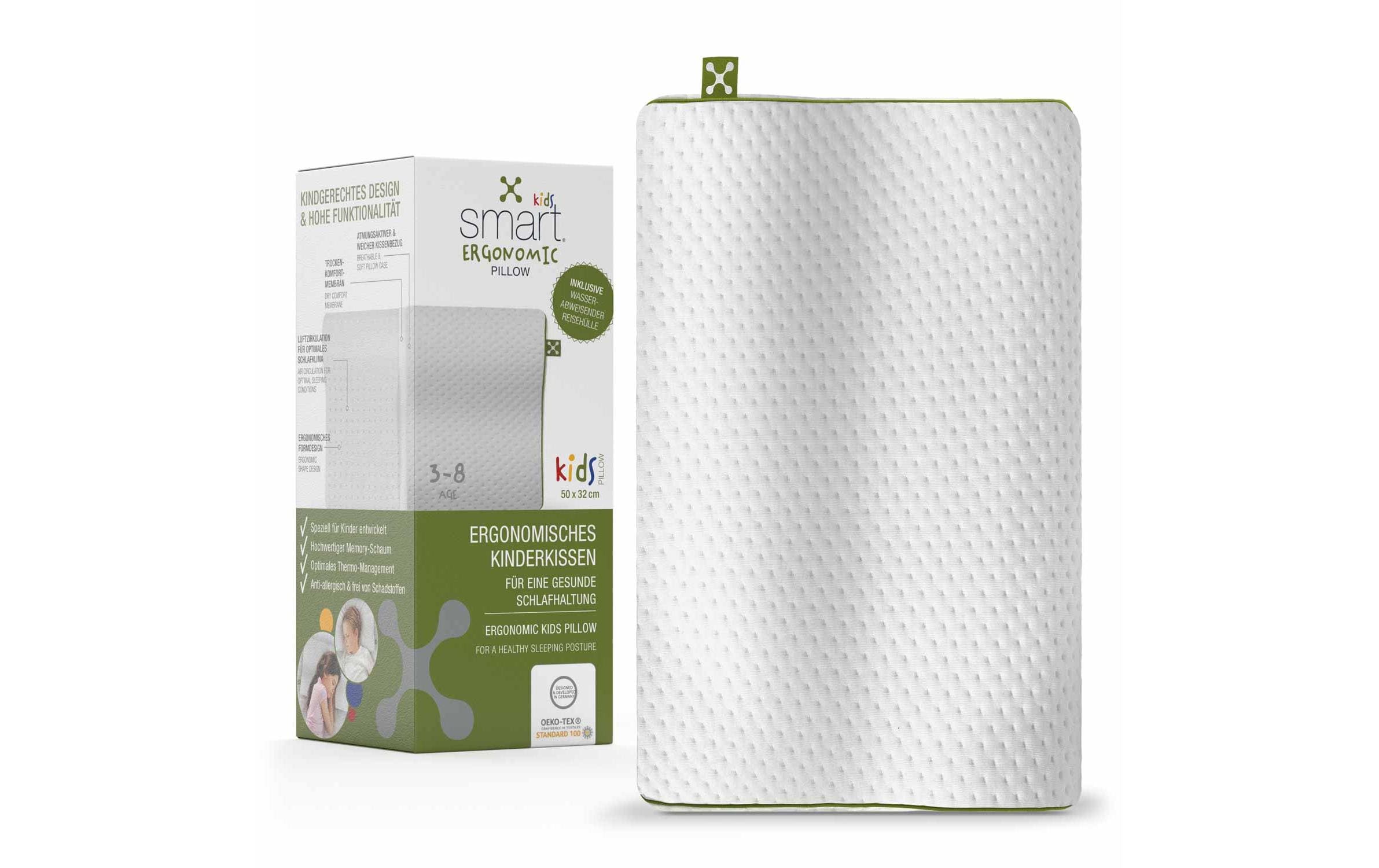 Smart Sleep smart Kids Ergonomic Pillow Altersempfehlung: 3-8 Jahre