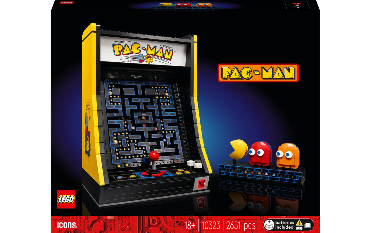 LEGO PAC-MAN Spielautomat Modell 10323, 2651 Teile