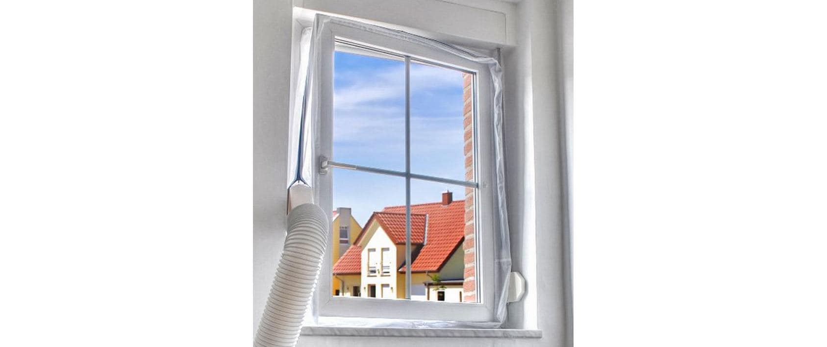 FURBER Fensterabdichtungkit 1 200cm L x 39cm  H, Polyester, Weiss