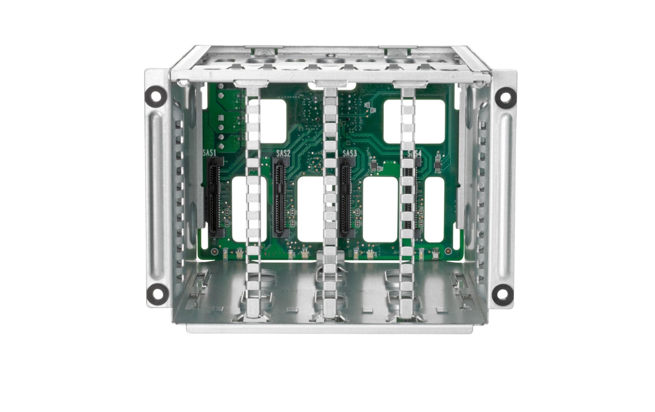 HPE DL345 Gen11 2U 2SFF x4 Tri-Mode 24G U.3 BC paralleles Laufwerksgehäusekit