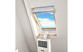 FURBER Fensterabdichtungkit 3 2 x 200cm L x 39cm H, Polyester, Weiss