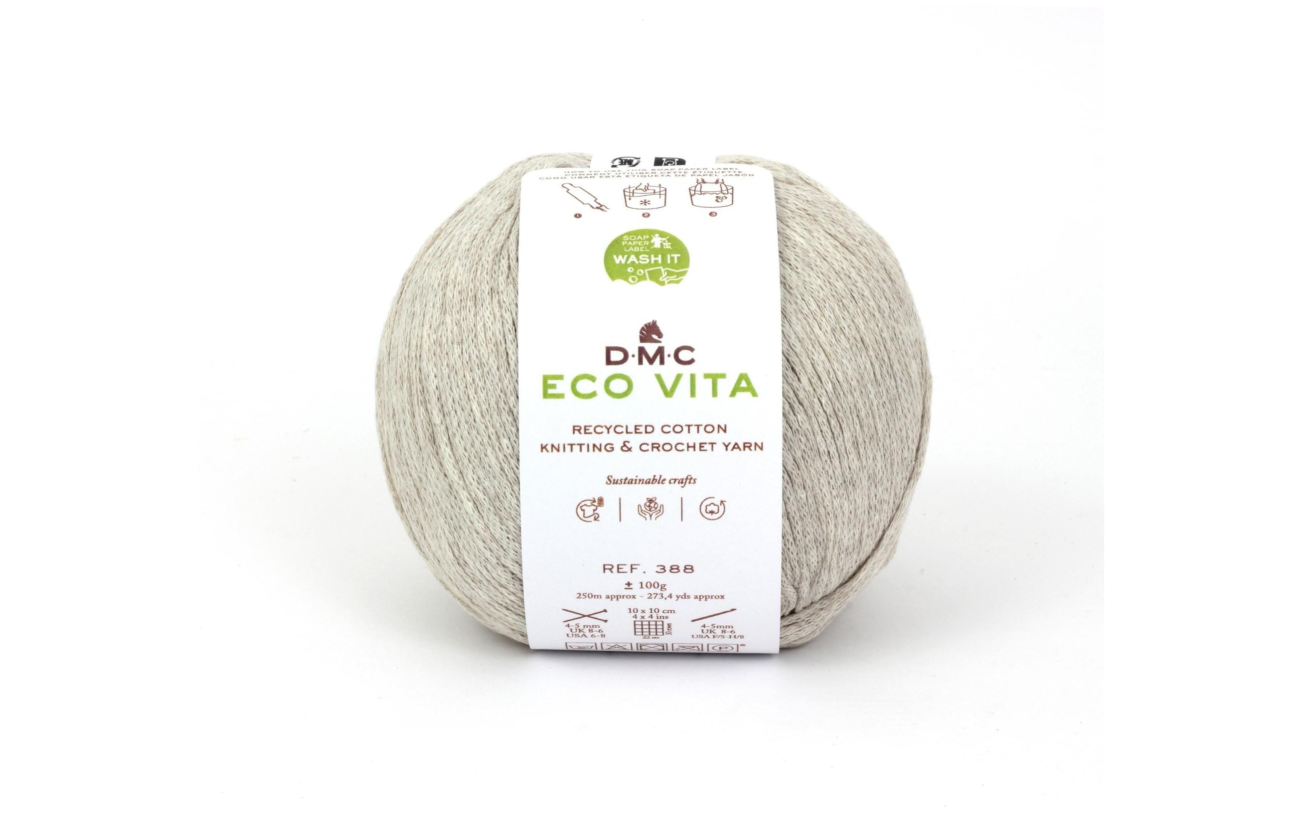 DMC Eco Vita, hellbeige 3 mm, 100 g, 100 % CO, 250 m