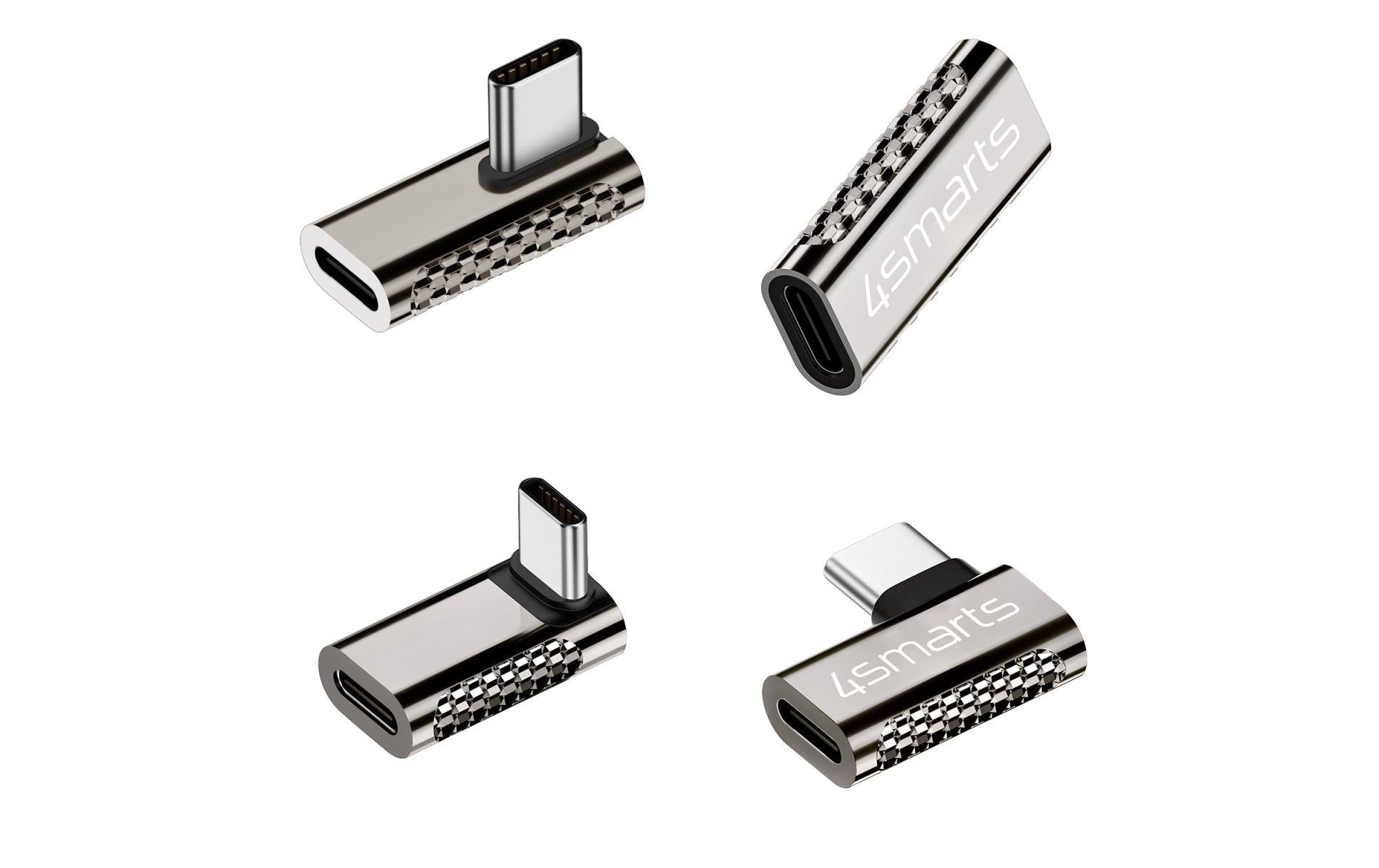 4Smarts USB-C OTG Adapter Set 4 Stk. 4-teiliges Winkeladapter Set
