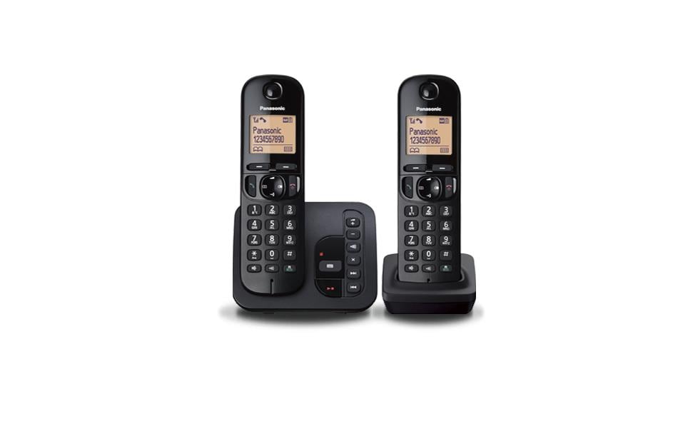 Panasonic KX-TGC222SLB DUO analog, mit AB