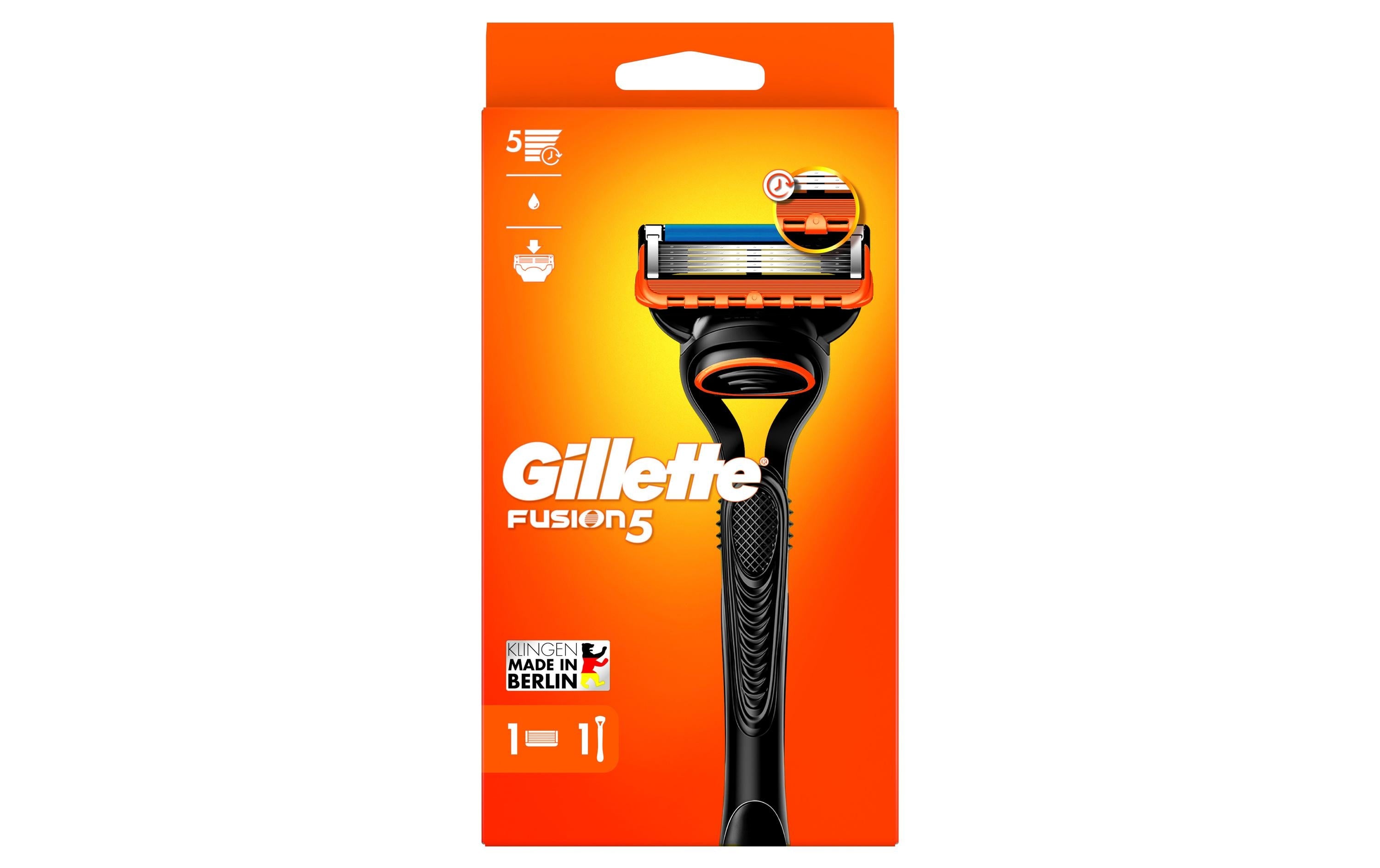 Gillette Fusion5 Rasierapparat mit 1 Klinge 1 Stück