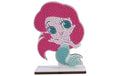 Crystal Art kleine Meerjungfrau Figur 11x8cm