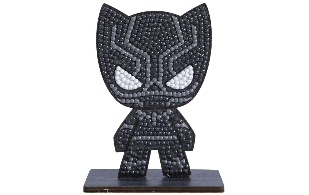 Crystal Art Black Panther Figur 11x8cm