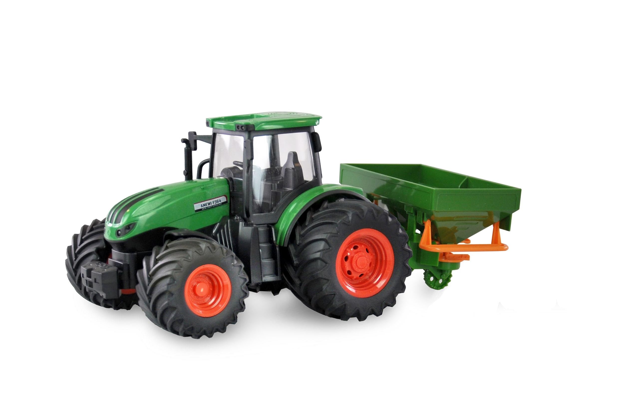 Amewi Toy Traktor mit Düngerstreuer 1:24, RTR