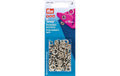 Prym Druckknopf Jersey Ring, silber 10 mm, Karte 20 Stk.