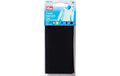 Prym Flickstoff, Köper, schwarz 12 x 45 cm, aufbügelbar, 100 % CO