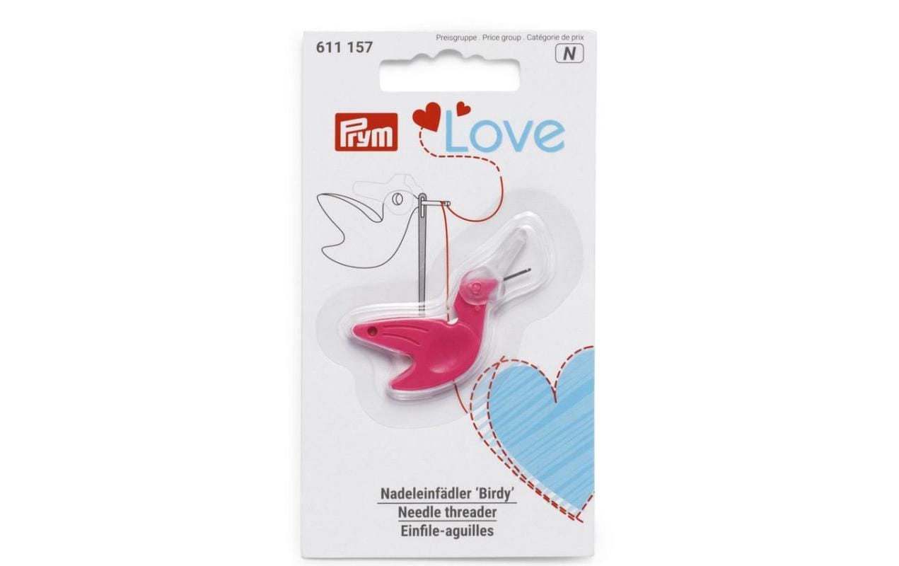 Prym Love Nadeleinfädler Birdy Karte 1 Stk.
