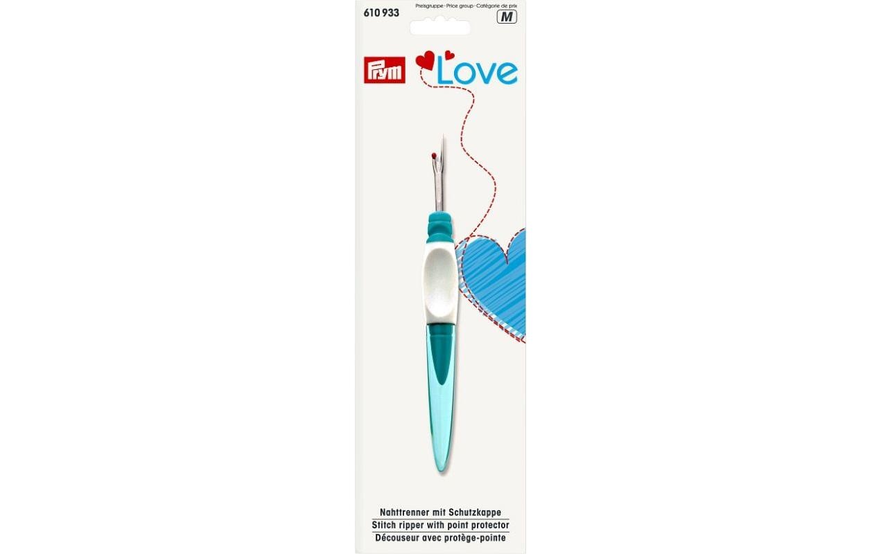Prym Love Nahttrenner ergonomic klein , türkis, Karte 1 Stk.