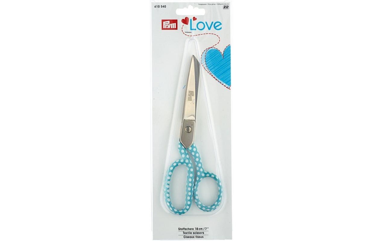 Prym Love Stoffschere 18 cm, Karte 1 Stk.