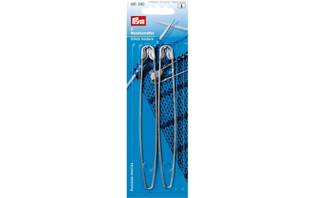 Prym Maschenraffer, silber 13 mm, Karte 2 Stk.