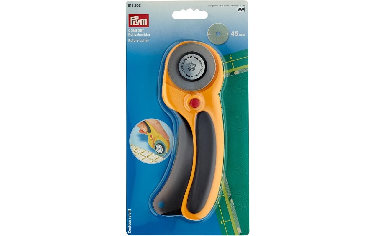 Prym Rollschneider Comfort 45 mm, Karte 1 Stk.
