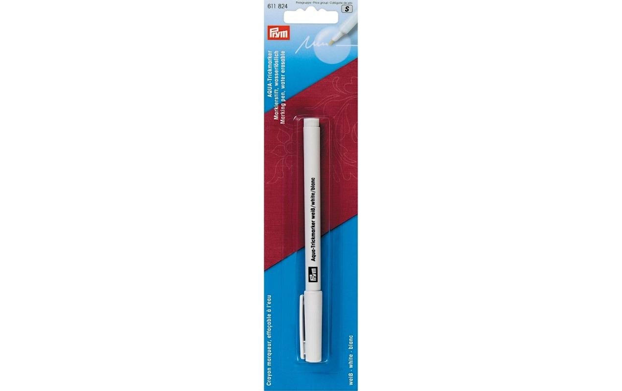 Prym Trick-Marker Aqua wasserlöslich , weiss