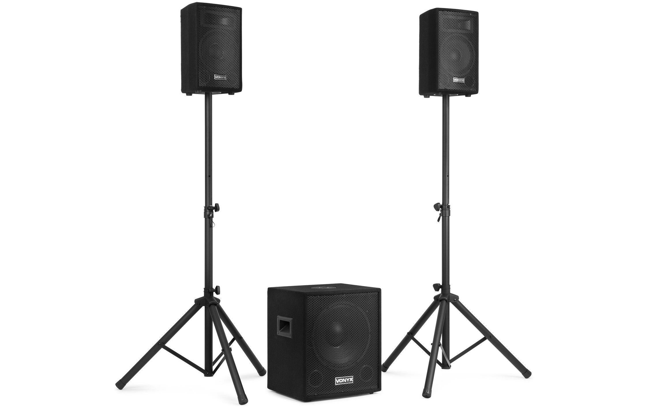 Vonyx VX0812BT - Box 1/2 Bundle mit 1581510