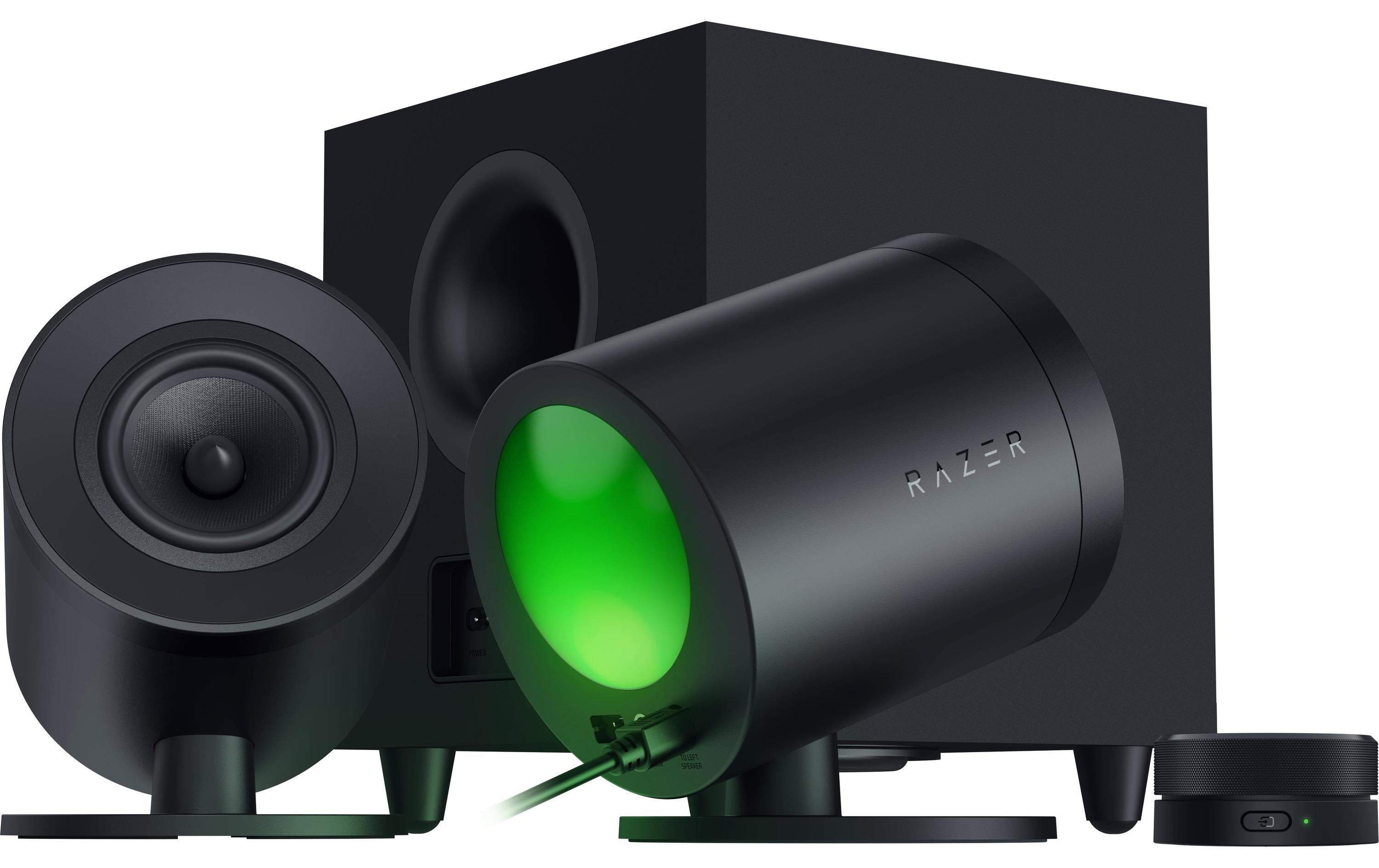Razer Nommo V2 Pro - PC Lautsprecher Bluetooth 5.3, THX, Wireless Sub