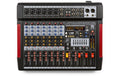 Power Dynamics PDM-T804 8-Channel Mixer, Multi-FX, EQ/MP3