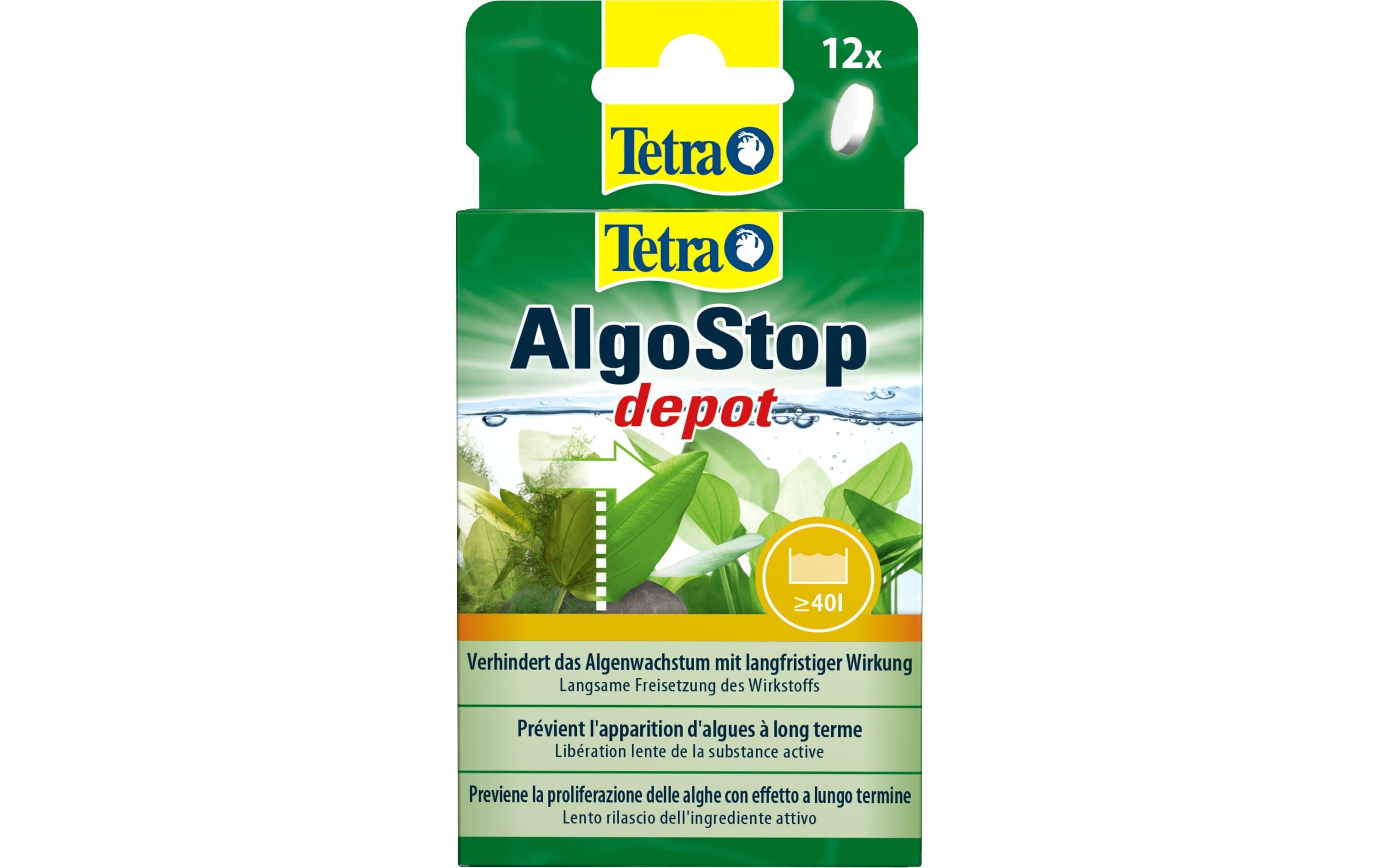 Tetra Algo-stop Depot 12 Tabletten
