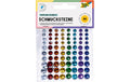 Folia Schmucksteine Rainbow 80 Stück, selbstklebend