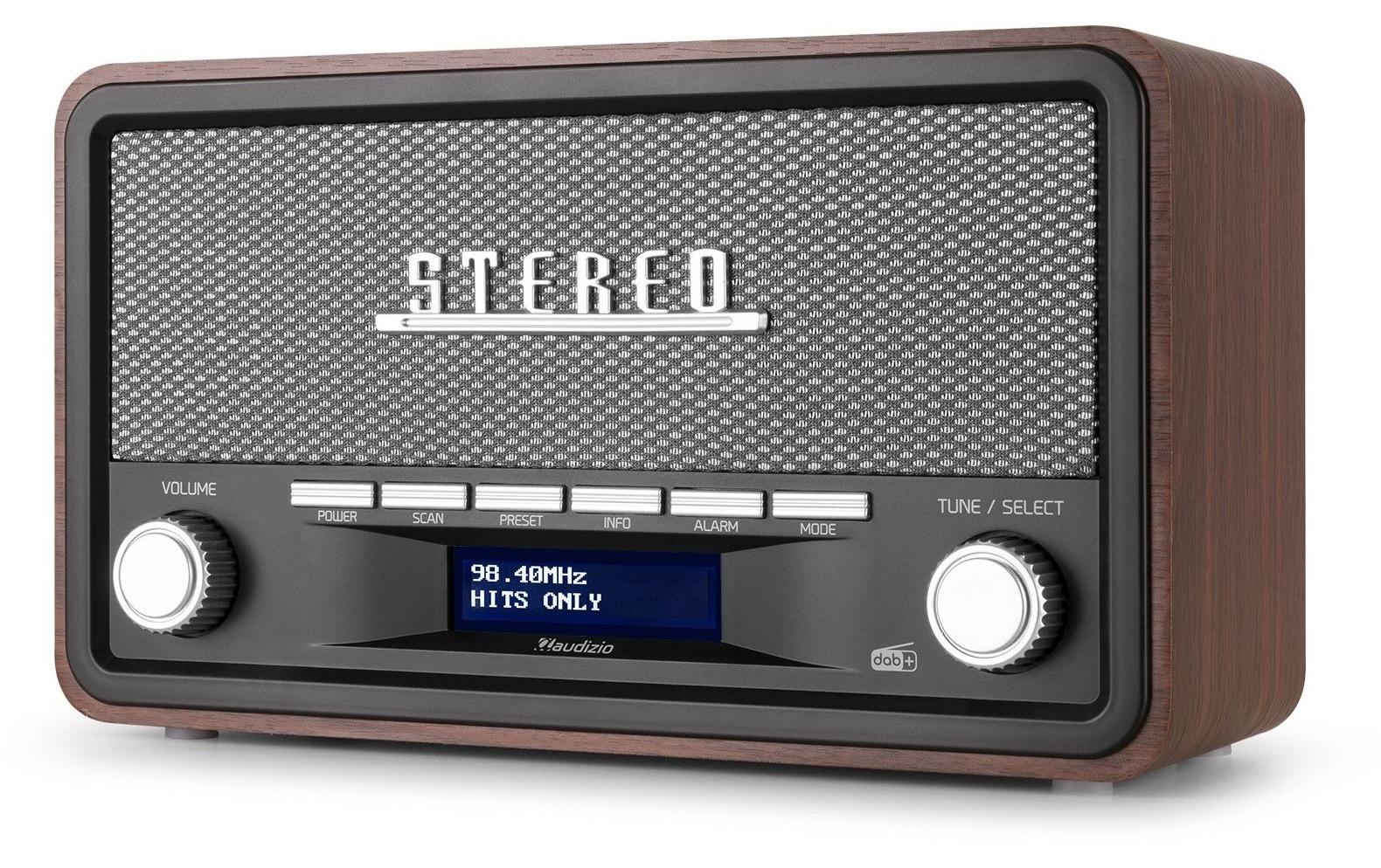 Audizio FoggiaGR Retro DAB+ Radio, FM, BT, grau