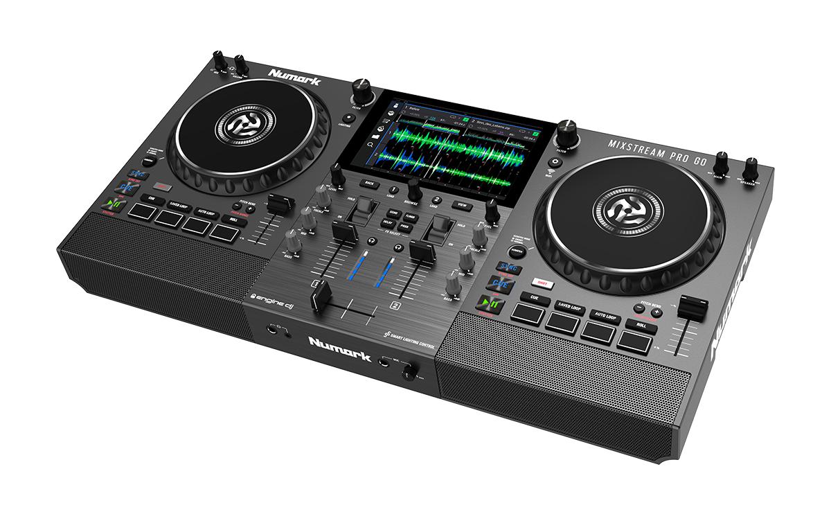 Numark MixStream Pro Go Standalone DJ Console, Batteriebetrieben
