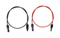 F.power Solarkabel FC4 4mm2 1m MC4 kompatibel, 2x 1m