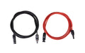F.power Solarkabel FC4 4mm2 3m MC4 kompatibel, 2x 3m