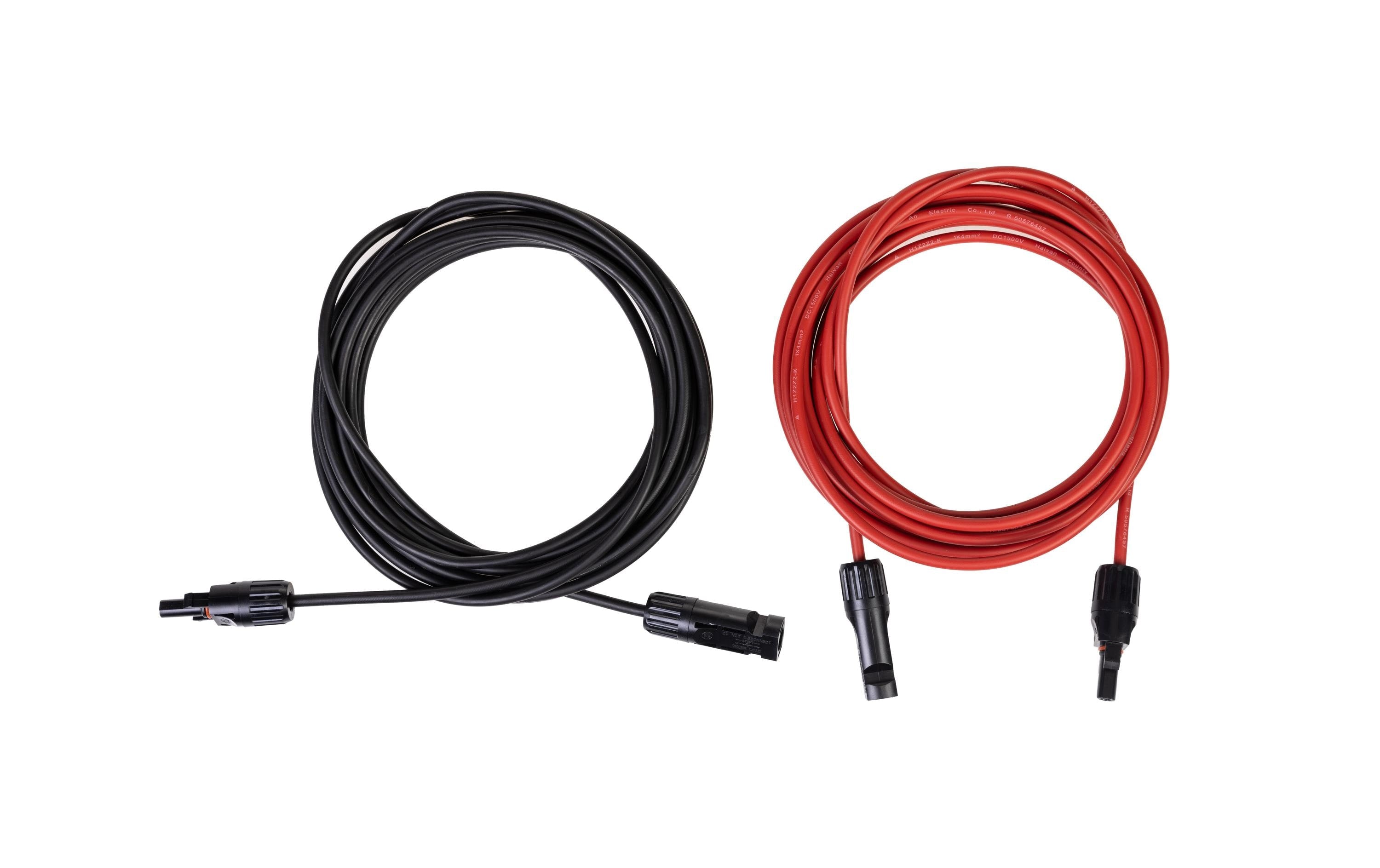 F.power Solarkabel FC4 4mm2 5m MC4 kompatibel, 2x 5m