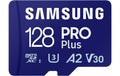 Samsung microSDXC Card Pro Plus 128GB A2/V30, Lesen: 180MB/s, Schreiben: 130MB/s
