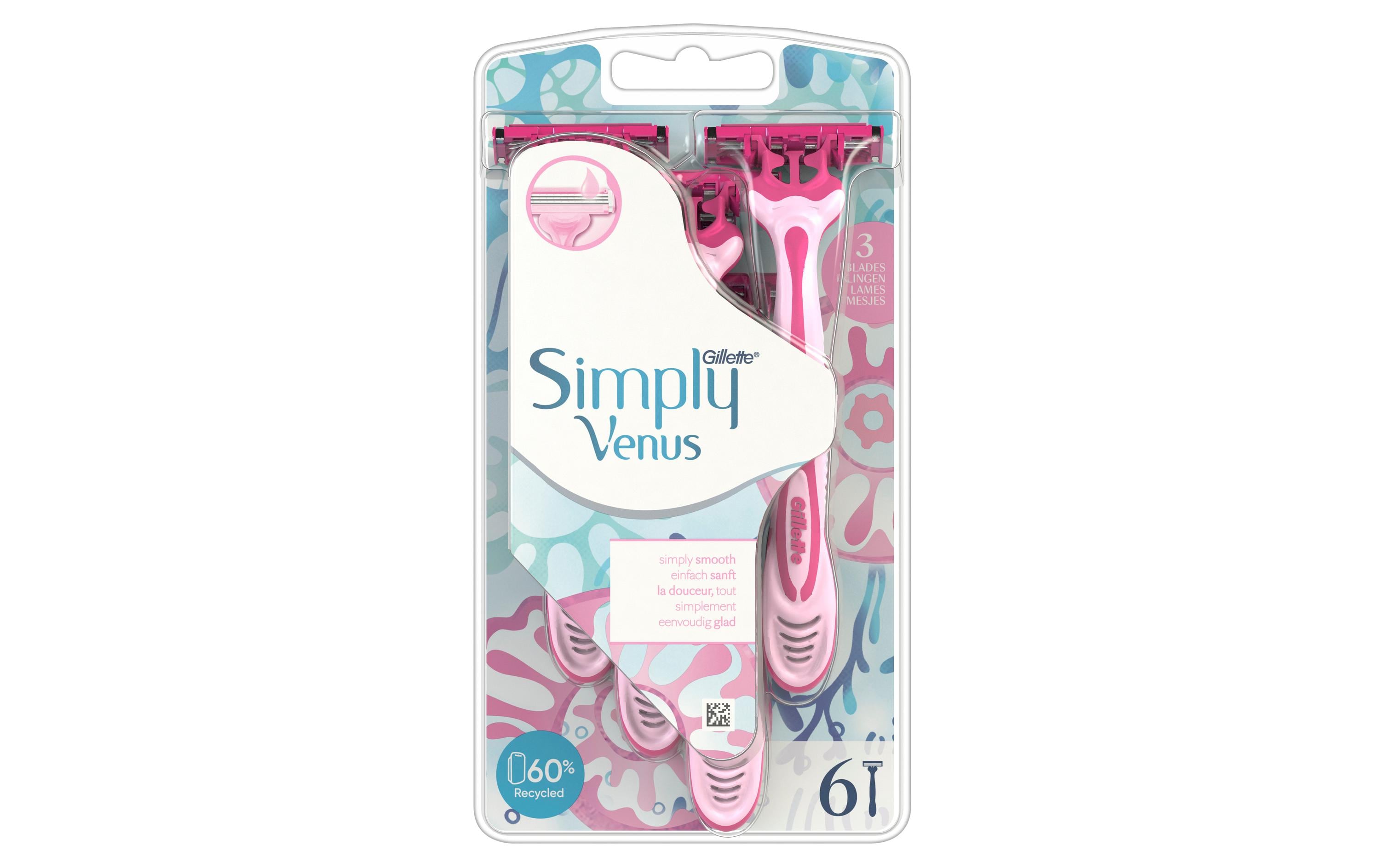 Gillette Simply Venus 3 4+2 6 Stück