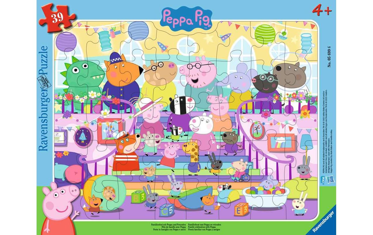 Puzzle Familienfest mit Peppa und Freunden Ab 4 Jahren