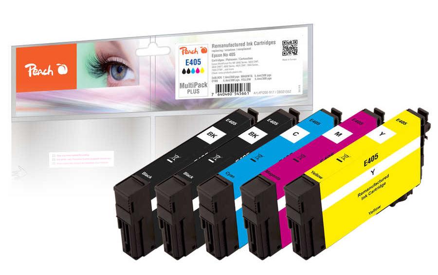 Peach Tinte Epson 405 MultiPack Plus 2x7.6ml 350 S., 3x5.4ml 300 Seiten