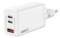 onit GaN-Wandladegerät USB 2C1A 45W weiss