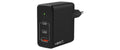 onit GaN-Wandladegerät USB 2C1A 120W schwarz
