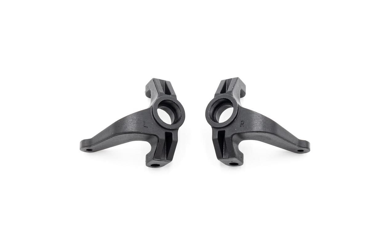 Hobbytech Front L/F steering knuckles Rogue Terra Brushed