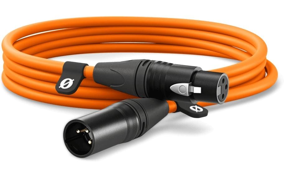 Rode XLR-3 Orange Mikrofonkabel, 3m, orange