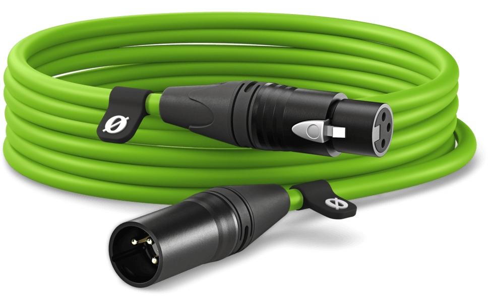 Rode XLR-6 Green Mikrofonkabel, 6m, grün