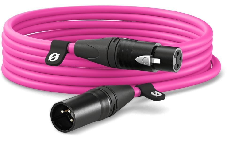 Rode XLR-6 Pink Mikrofonkabel, 6m, pink