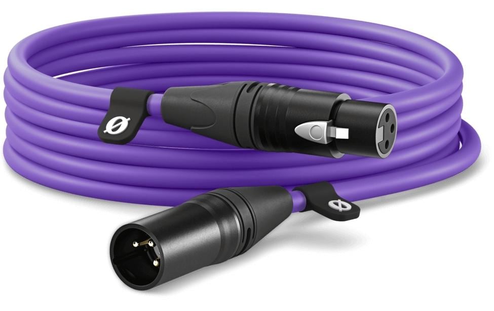 Rode XLR-6 Purple Mikrofonkabel, 6m, violett