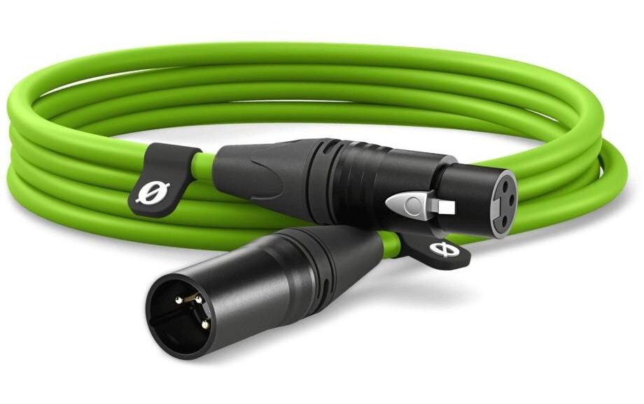 Rode XLR-3 Green Mikrofonkabel, 3m, grün